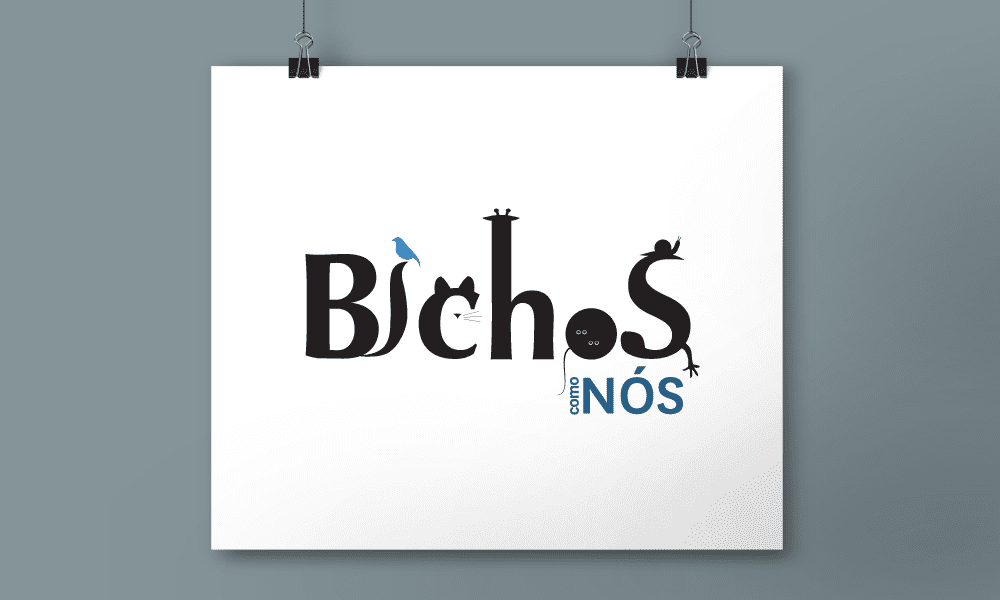 Design de Logótipo - Identidade Visual - Bichos como Nós