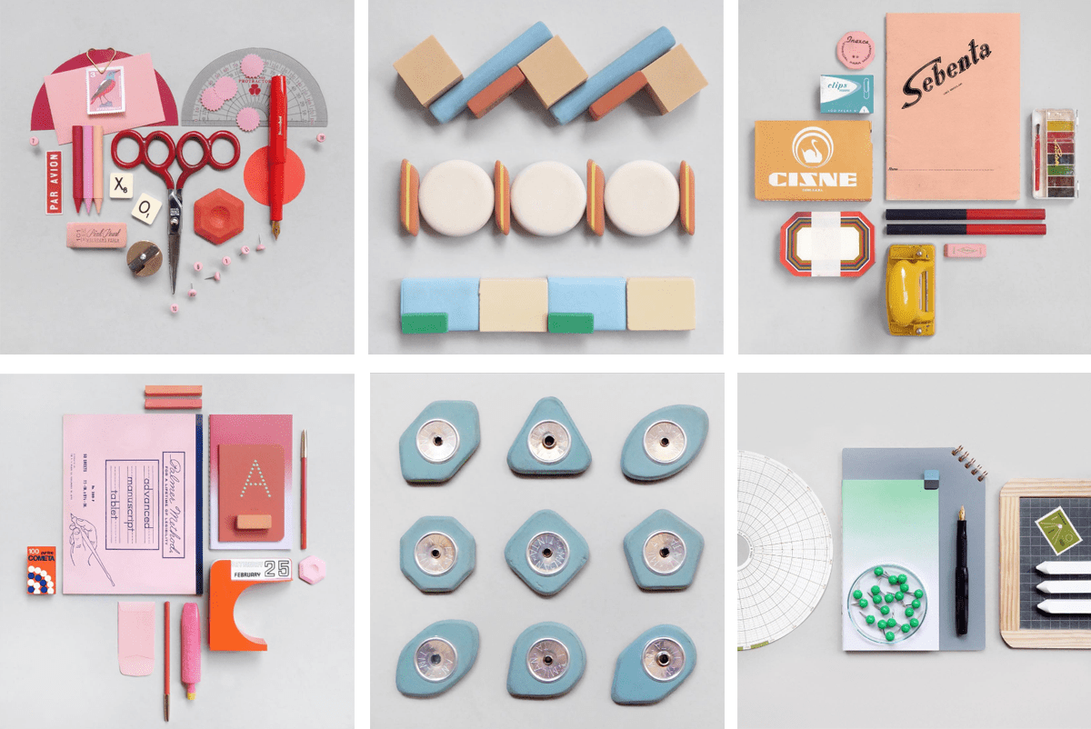 Bom Design Fotográfico Utilizando Material de Escritório - Instagram