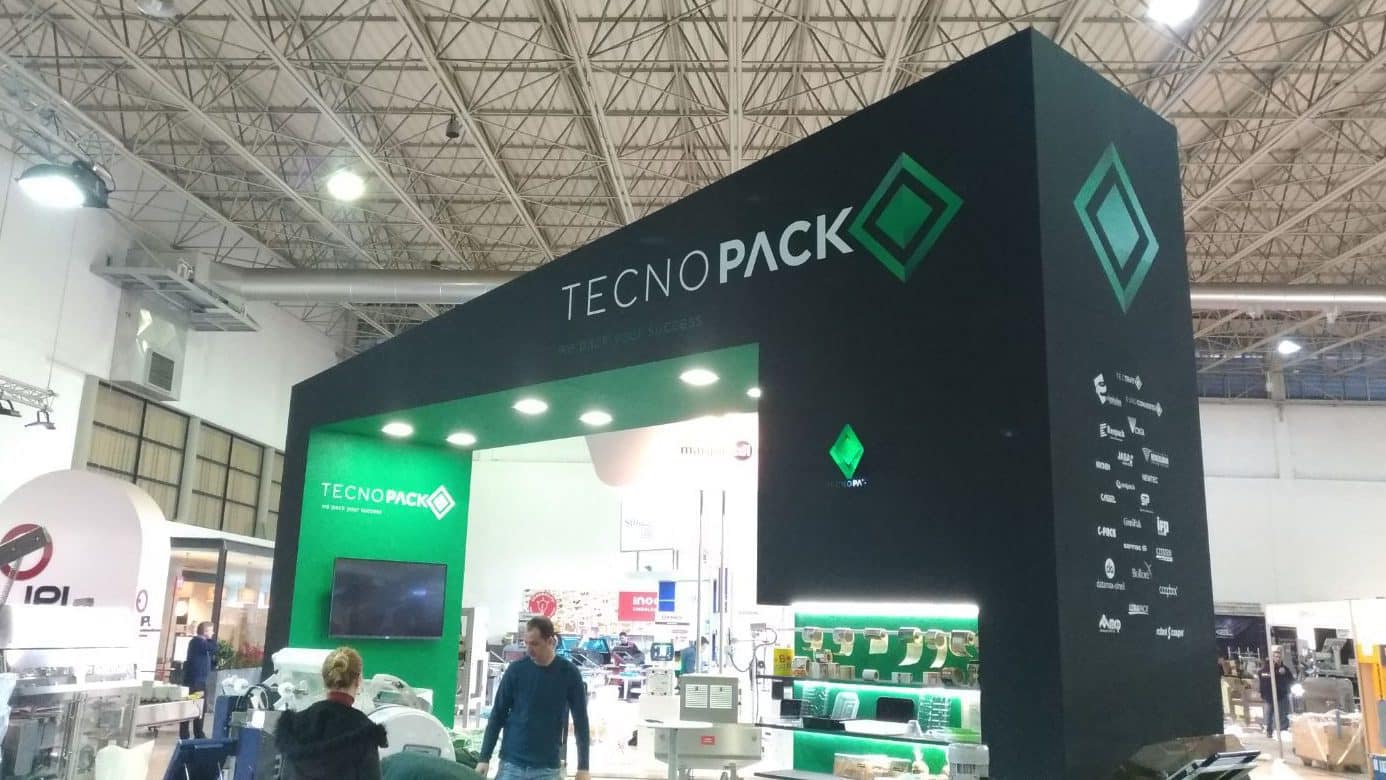 Stand Personalizado Feiras Tecno Pack