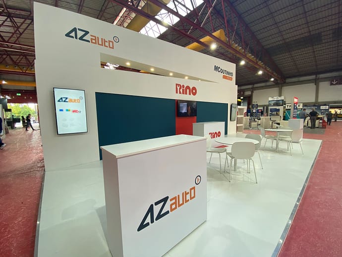 Custom trade fair stand - MCoutinho (EXPOMECÃNICA 2021)