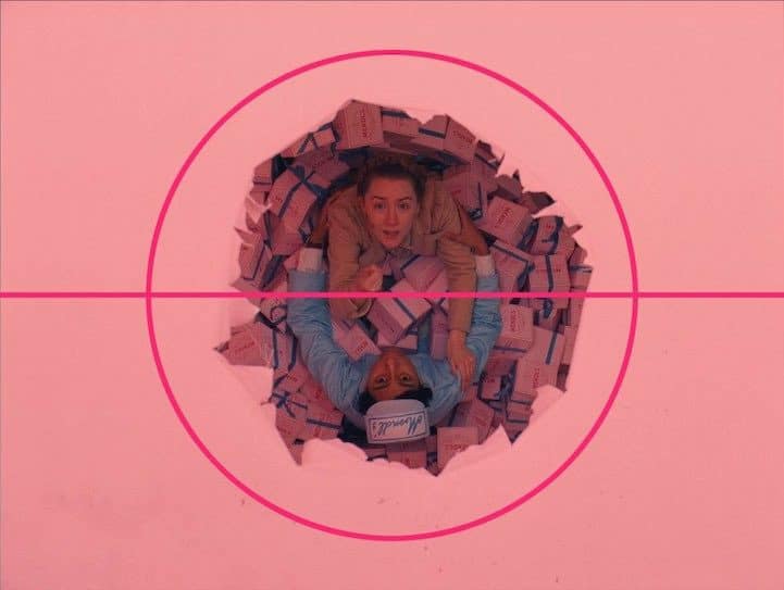 Frame do Filme The Grand Budapest Hotel Analisada com a App Composition Cam
